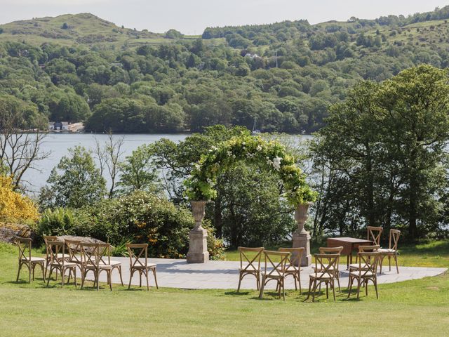 Stuart and Christian's Wedding in Windermere, Cumbria 14