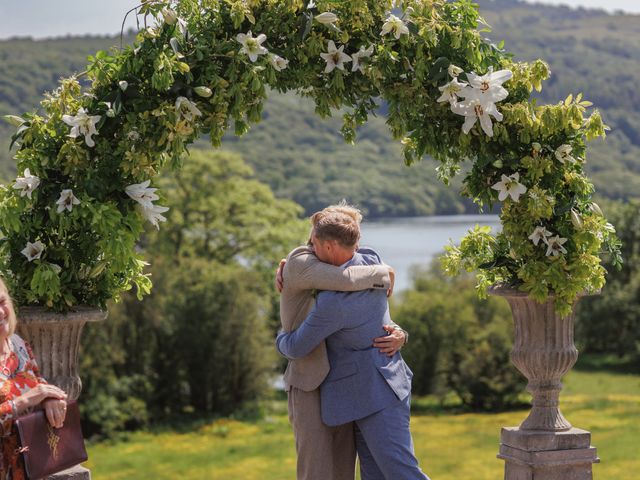 Stuart and Christian's Wedding in Windermere, Cumbria 16