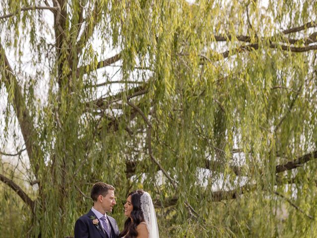 Steve and Izu's Wedding in Silchester, Hampshire 3