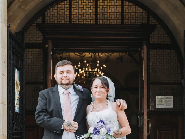 Samantha and Tom&apos;s Wedding in Wakefield, West Yorkshire 28