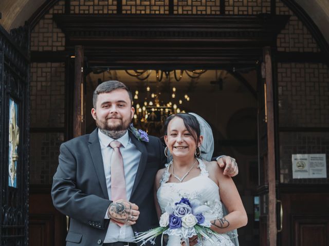 Samantha and Tom&apos;s Wedding in Wakefield, West Yorkshire 29