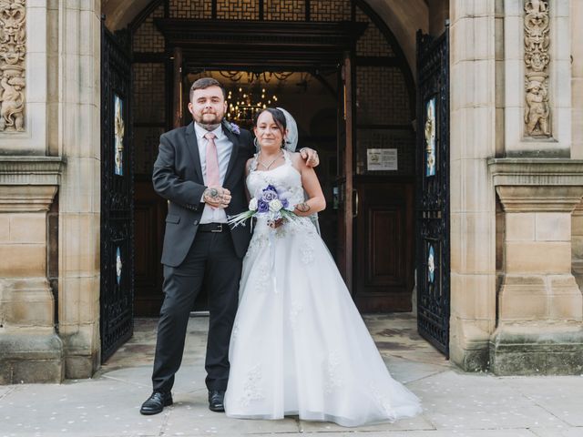 Samantha and Tom&apos;s Wedding in Wakefield, West Yorkshire 30