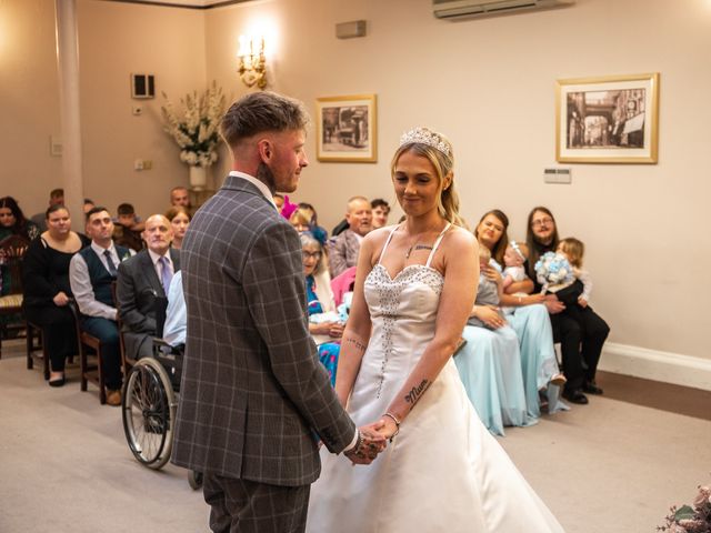 Ashley and Bianca's Wedding in Stockport, Greater Manchester 5