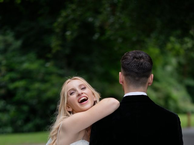 Andy and Jasmine's Wedding in Rainhill, Merseyside 12