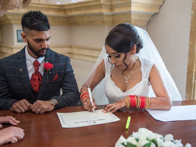 Harj and Micky&apos;s Wedding in Leamington Spa, Warwickshire 33