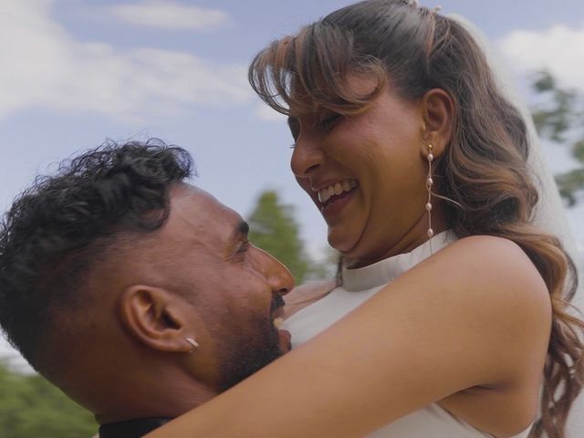 Asher and Arathi's Wedding in Royston, Hertfordshire 3