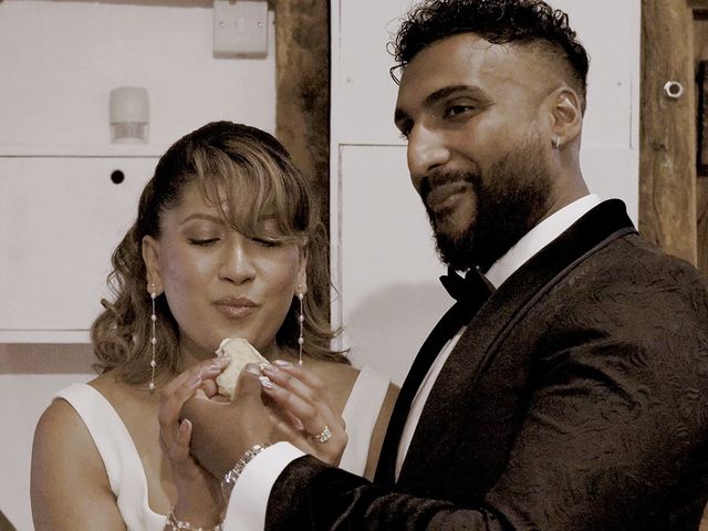 Asher and Arathi's Wedding in Royston, Hertfordshire 6