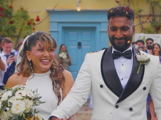 Asher and Arathi's Wedding in Royston, Hertfordshire 9