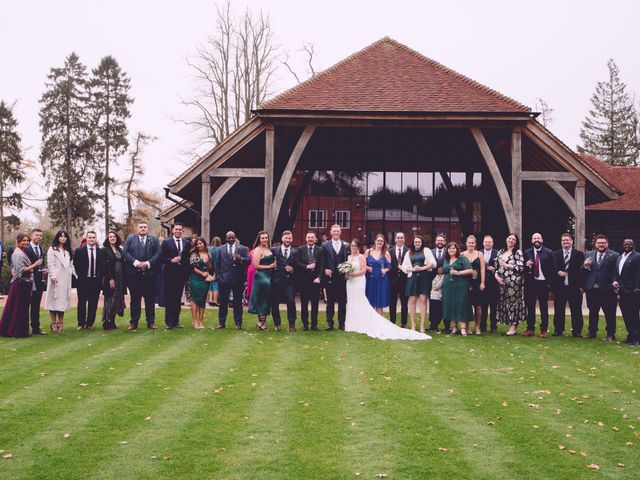 Thomas and Charlotte&apos;s Wedding in Newbury, Berkshire 52