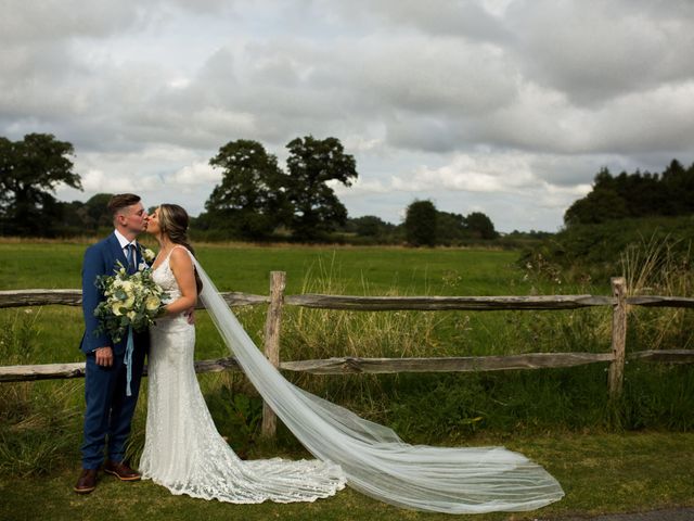 Arron and Rachael&apos;s Wedding in Coleshill, Warwickshire 17