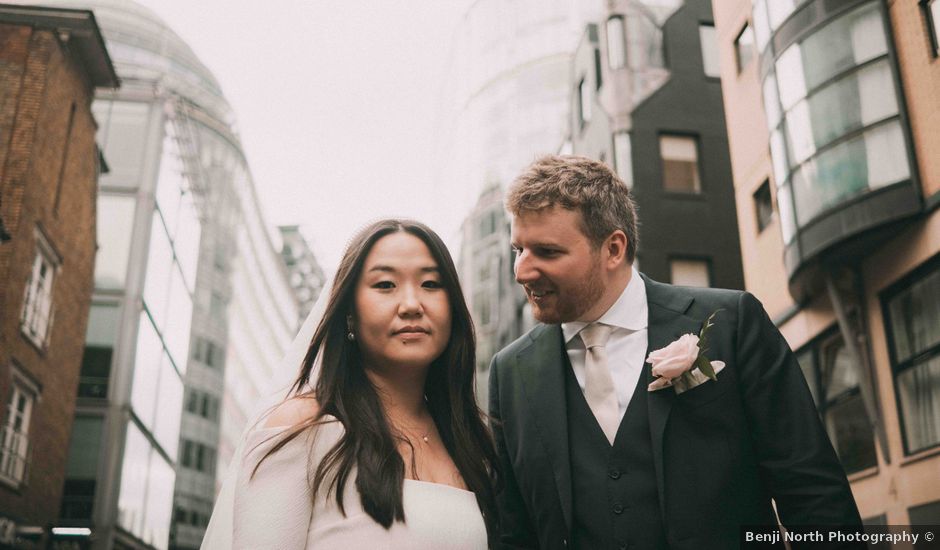 Damien and Maggie's Wedding in Marylebone, West Central London