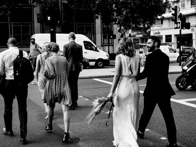 Chris and Rebecca's Wedding in London - East, East London 8
