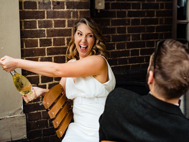 Chris and Rebecca's Wedding in London - East, East London 9