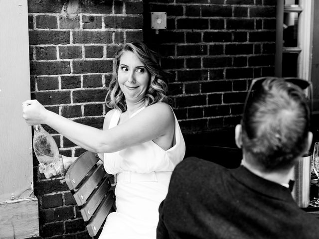 Chris and Rebecca's Wedding in London - East, East London 10