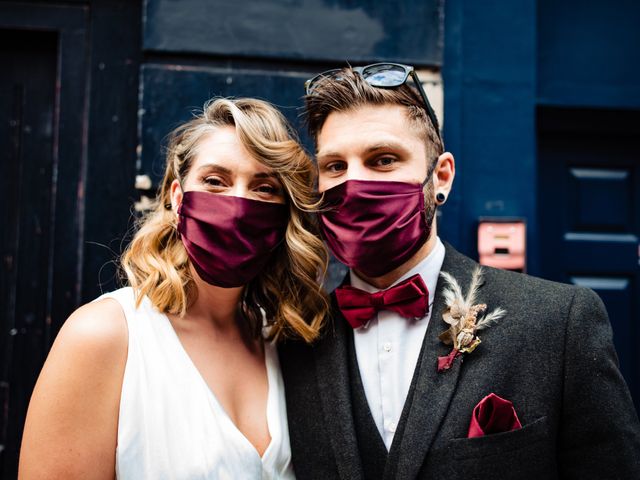 Chris and Rebecca's Wedding in London - East, East London 11