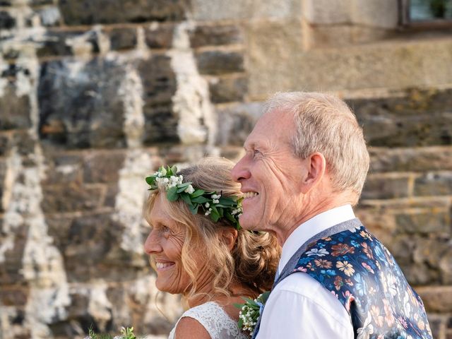 Bob and Penny&apos;s Wedding in Polhawn, Cornwall 36