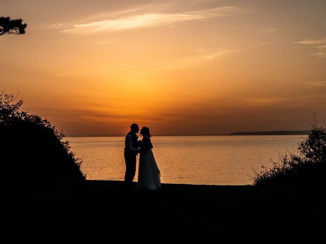 Bob and Penny's Wedding in Polhawn, Cornwall 68