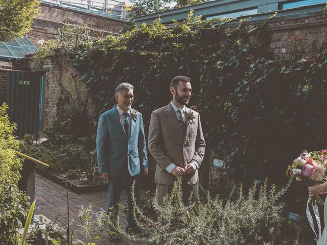 Danny and Karolina's Wedding in London - East, East London 20