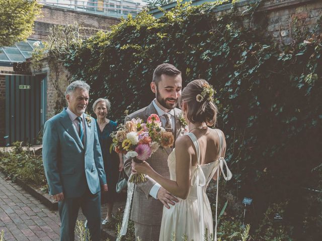Danny and Karolina's Wedding in London - East, East London 23