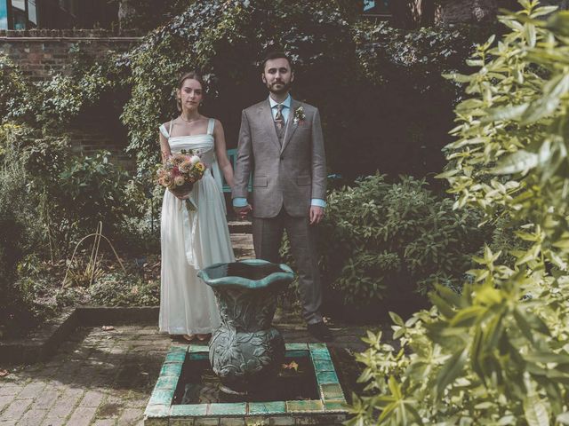 Danny and Karolina's Wedding in London - East, East London 69