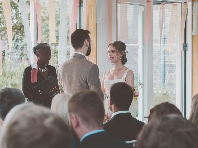 Danny and Karolina's Wedding in London - East, East London 170