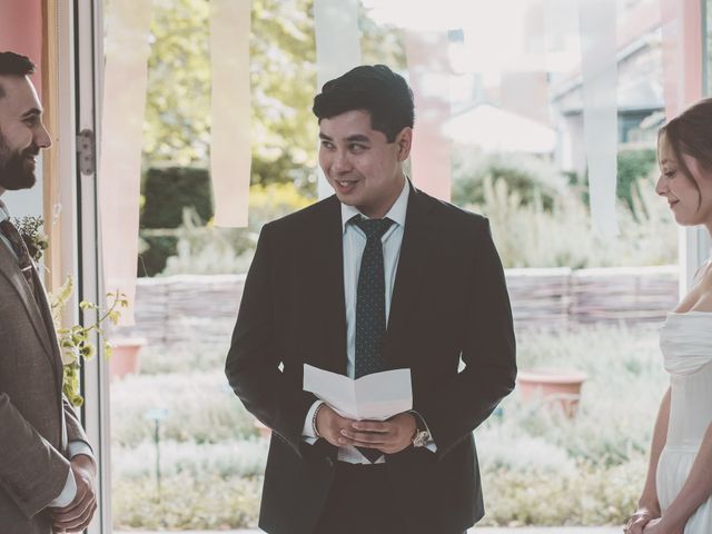 Danny and Karolina's Wedding in London - East, East London 175