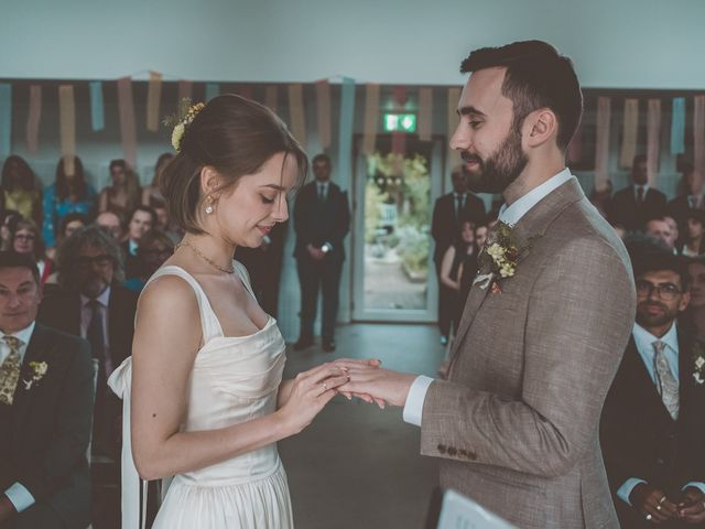 Danny and Karolina's Wedding in London - East, East London 189