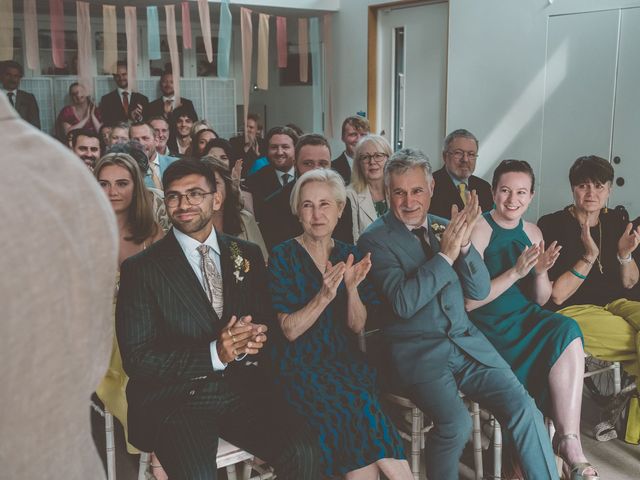 Danny and Karolina's Wedding in London - East, East London 195