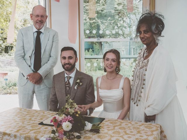 Danny and Karolina's Wedding in London - East, East London 203