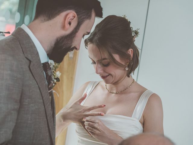 Danny and Karolina's Wedding in London - East, East London 204