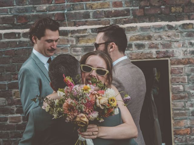 Danny and Karolina's Wedding in London - East, East London 243