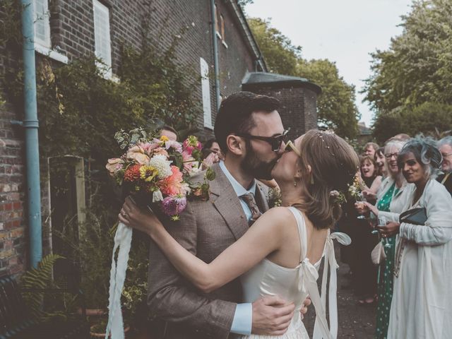 Danny and Karolina's Wedding in London - East, East London 261
