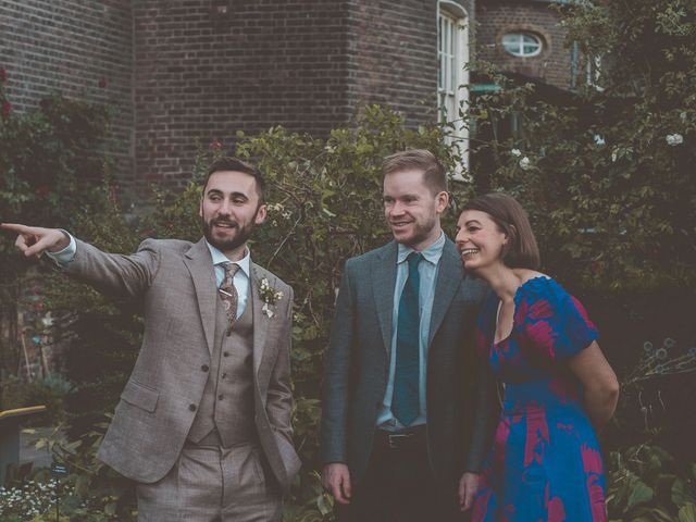 Danny and Karolina's Wedding in London - East, East London 310