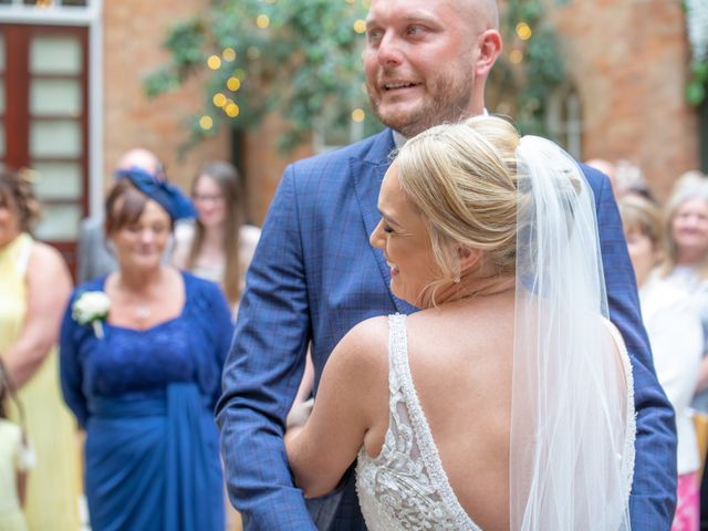 Andrew and Laura's Wedding in Durham City, Durham 19