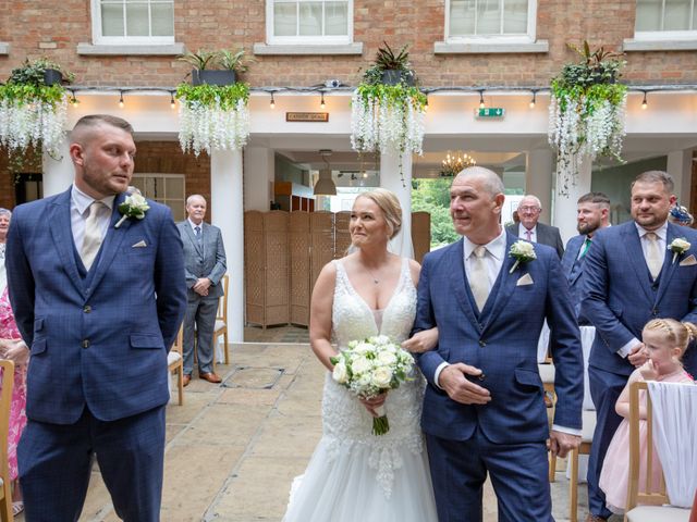 Andrew and Laura's Wedding in Durham City, Durham 21