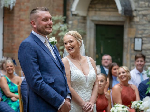 Andrew and Laura's Wedding in Durham City, Durham 22