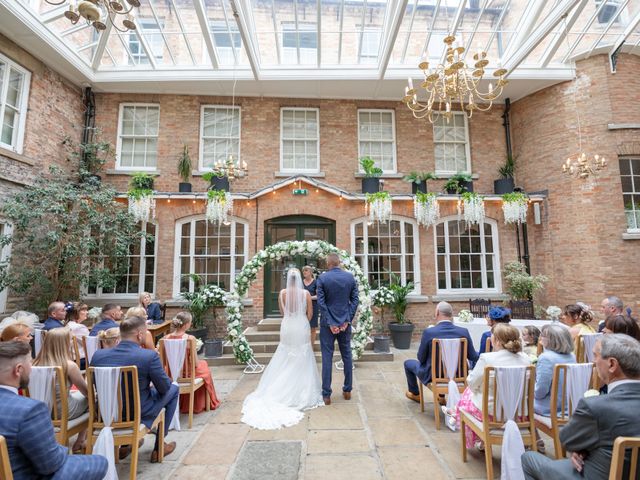 Andrew and Laura's Wedding in Durham City, Durham 23