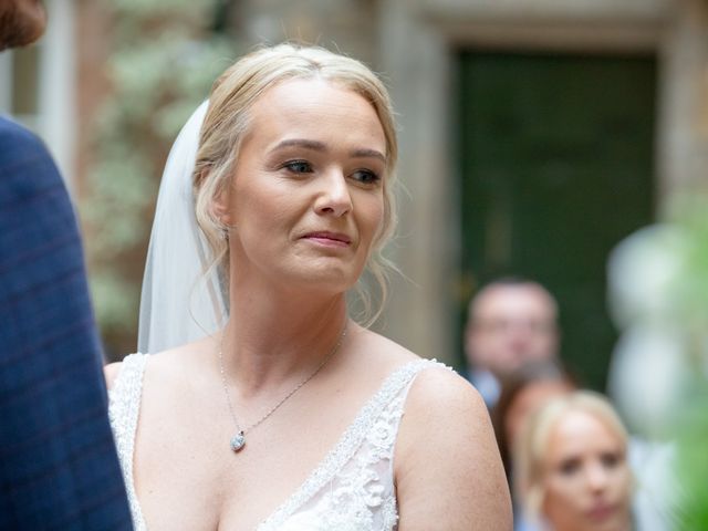 Andrew and Laura's Wedding in Durham City, Durham 29