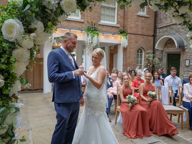 Andrew and Laura's Wedding in Durham City, Durham 32