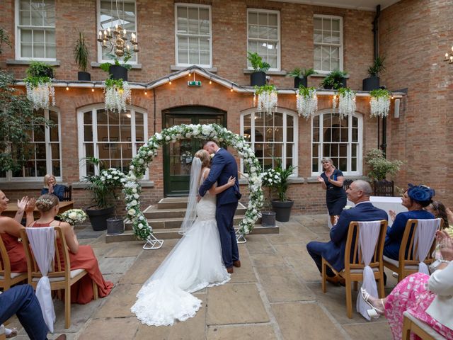 Andrew and Laura's Wedding in Durham City, Durham 36