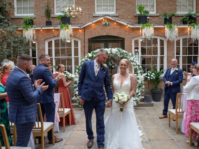 Andrew and Laura's Wedding in Durham City, Durham 38