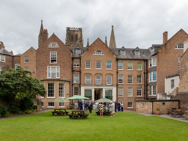 Andrew and Laura's Wedding in Durham City, Durham 44