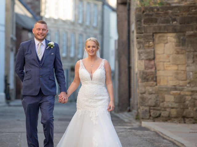 Andrew and Laura's Wedding in Durham City, Durham 91