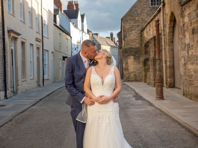 Andrew and Laura's Wedding in Durham City, Durham 96