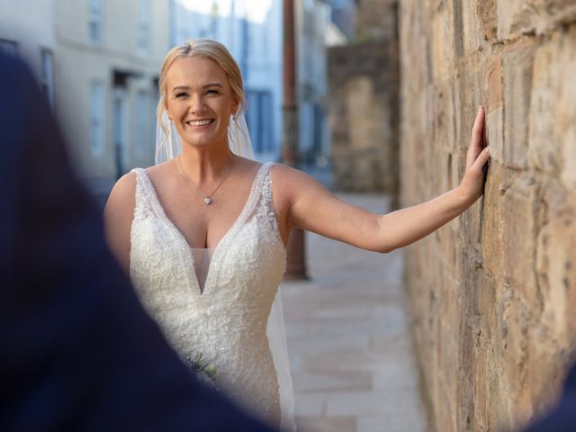 Andrew and Laura's Wedding in Durham City, Durham 97