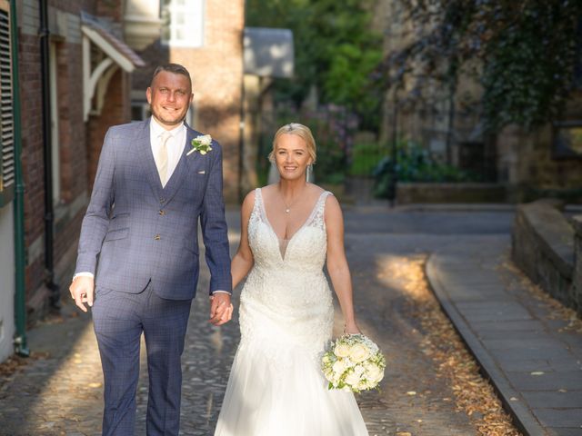 Andrew and Laura's Wedding in Durham City, Durham 105