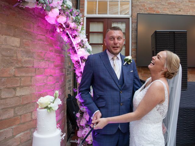 Andrew and Laura's Wedding in Durham City, Durham 110