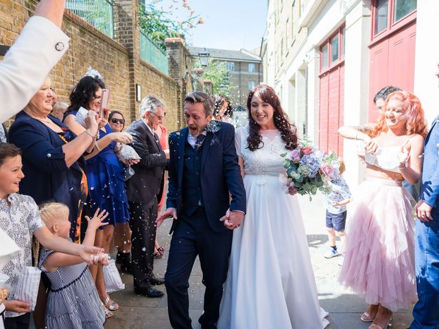 Mark and Sian's Wedding in London - East, East London 159