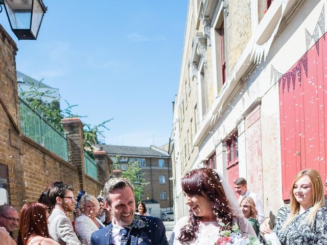 Mark and Sian's Wedding in London - East, East London 166
