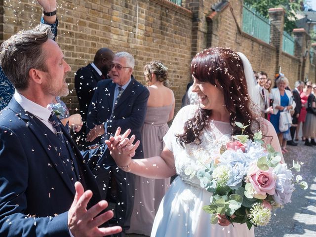 Mark and Sian's Wedding in London - East, East London 168